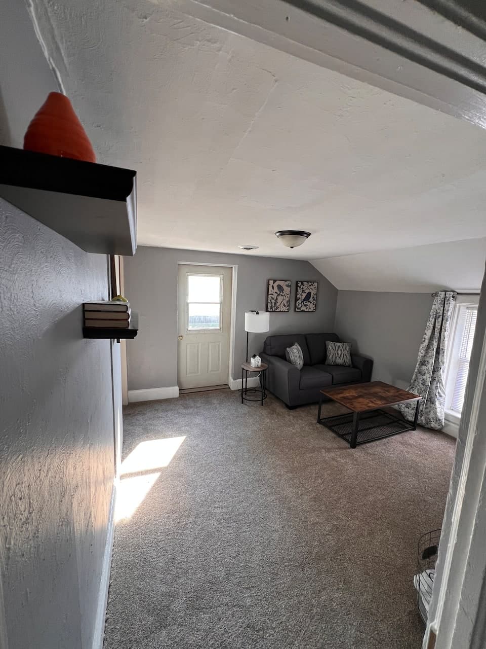 Living room of Close to Downtown Apartment in La Crosse